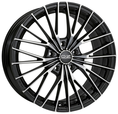  OZ Racing 6,5x15 4/98/37/68 OZ Racing Ego MATT BLACK DIAMOND CUT . . (00041918) ()