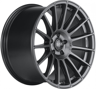  OZ Racing 8,5x20 5/114,3/40/79 OZ Racing SUPERTURISMO DAKAR MATT GRAPHITE SILVER LETTERING . . (00043700) ()