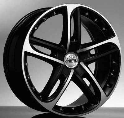  Antera 8,5x19 5/114,3/32/75 Antera 501 racing black front polished . . (00044246) ()