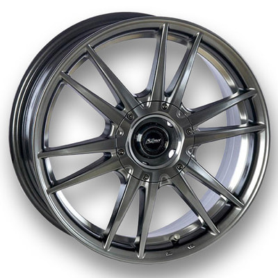  Kosei Wheels 6,5x16 4/100/38/73 Kosei Wheels EVO D-RACER TCS/P . . (fm409800) ()