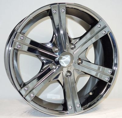  MKW 8,5x18 5/150/53/110,2 MKW MK-150S BLACK CHROME . . (fm410190) ()