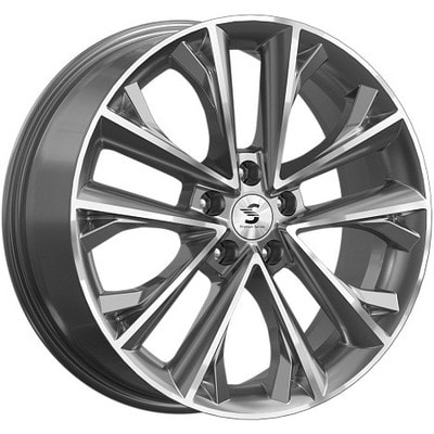   7x18 5/114,3/48/56,1  KP-012 (PREMIUM SERIES) DIAMOND GLOSS GRAPHITE . . (4201217) ()