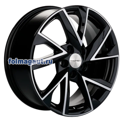  Khomen Wheels 7x17 5/112/45/57,1 Khomen Wheels KHW1714 BLACK FP . . (WHS498612) ()