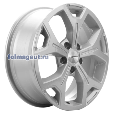  Khomen Wheels 6,5x17 5/120/60/65,1 Khomen Wheels KHW1710 F/SILVER . . (WHS519571) ()