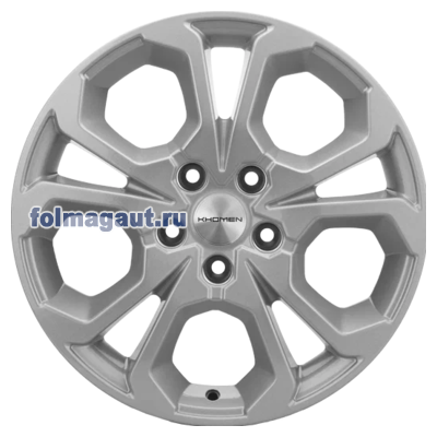  Khomen Wheels 6,5x17 5/114,3/50/64,1 Khomen Wheels KHW1711 F/SILVER . . (WHS526079) ()