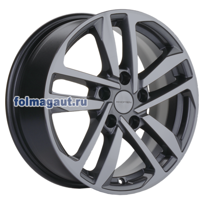  Khomen Wheels 6,5x16 5/114,3/40/66,1 Khomen Wheels KHW1612 GRAY . . (WHS507314) ()