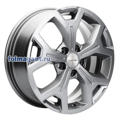  Khomen Wheels 6,5x17 5/114,3/50/64,1 Khomen Wheels KHW1710 GRAY . . (WHS526843) ()