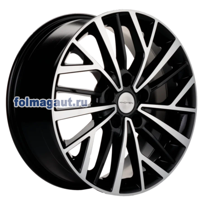  Khomen Wheels 7x17 5/110/40/67,1 Khomen Wheels KHW1717 BLACK FP . . (WHS519568) ()