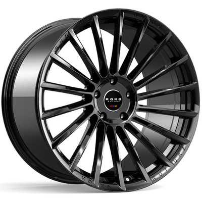  Koko Kuture Wheels 10,5x22 5/130/45/71,6 KOKO KUTURE WHEELS URFA GLOSS BLACK . . (2215P45KOURGB) ()