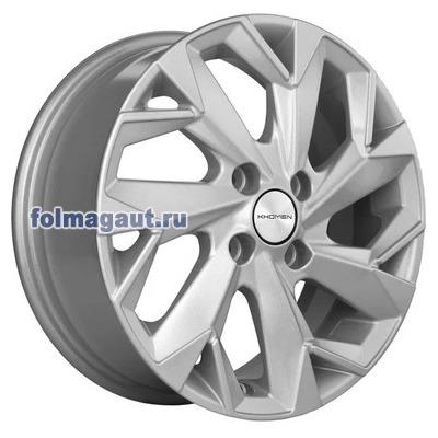  Khomen Wheels 5,5x14 4/100/43/60,1 Khomen Wheels KHW1402 F/SILVER . . (WHS512258) ()