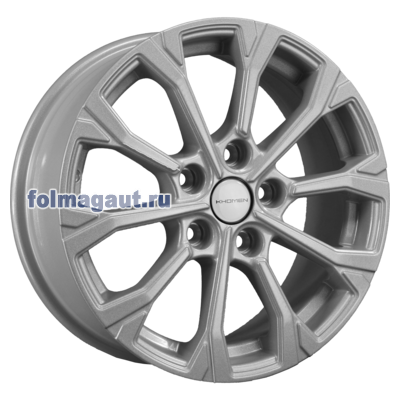  Khomen Wheels 6,5x16 5/114,3/45/67,1 Khomen Wheels KHW1605 F/SILVER . . (WHS524688) ()