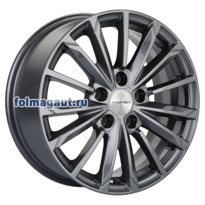  Khomen Wheels 6,5x16 5/110/46/63,3 Khomen Wheels KHW1611 GRAY . . (WHS527951) ()