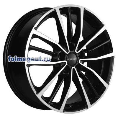  Khomen Wheels 7x18 5/114,3/45/67,1 Khomen Wheels KHW1812 BLACK FP . . (WHS527929) ()