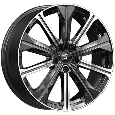   7x19 5/108/36/65,1  KP-013 (PREMIUM SERIES) DIAMOND BLACK GRIS . . (4210212) ()